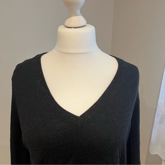 KENZO charcoal grey & gold jumper, size Large. - Picture 7 of 15